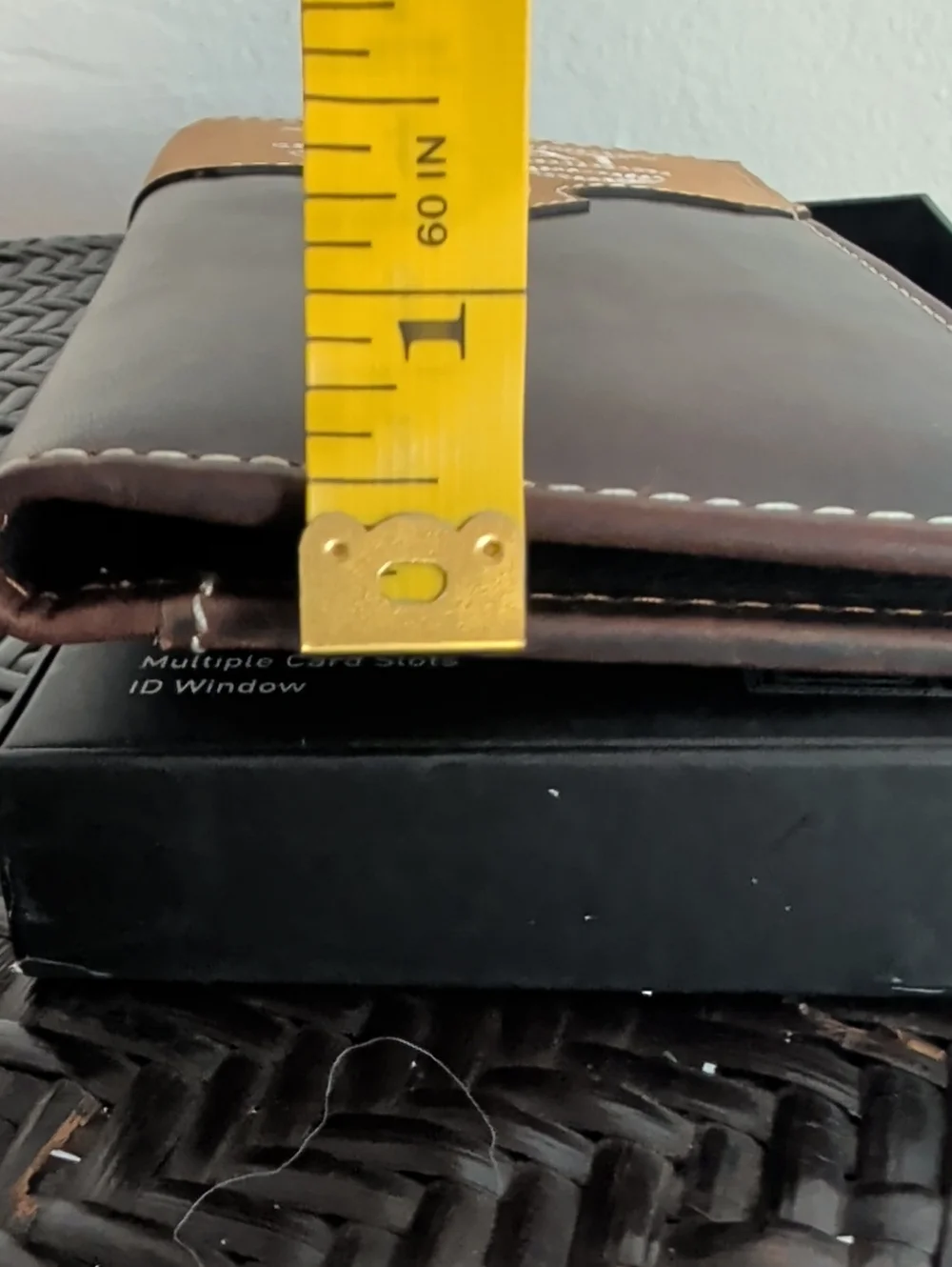 Ariat Top Grain Leather Rodeo Wallet /Checkbook NIB